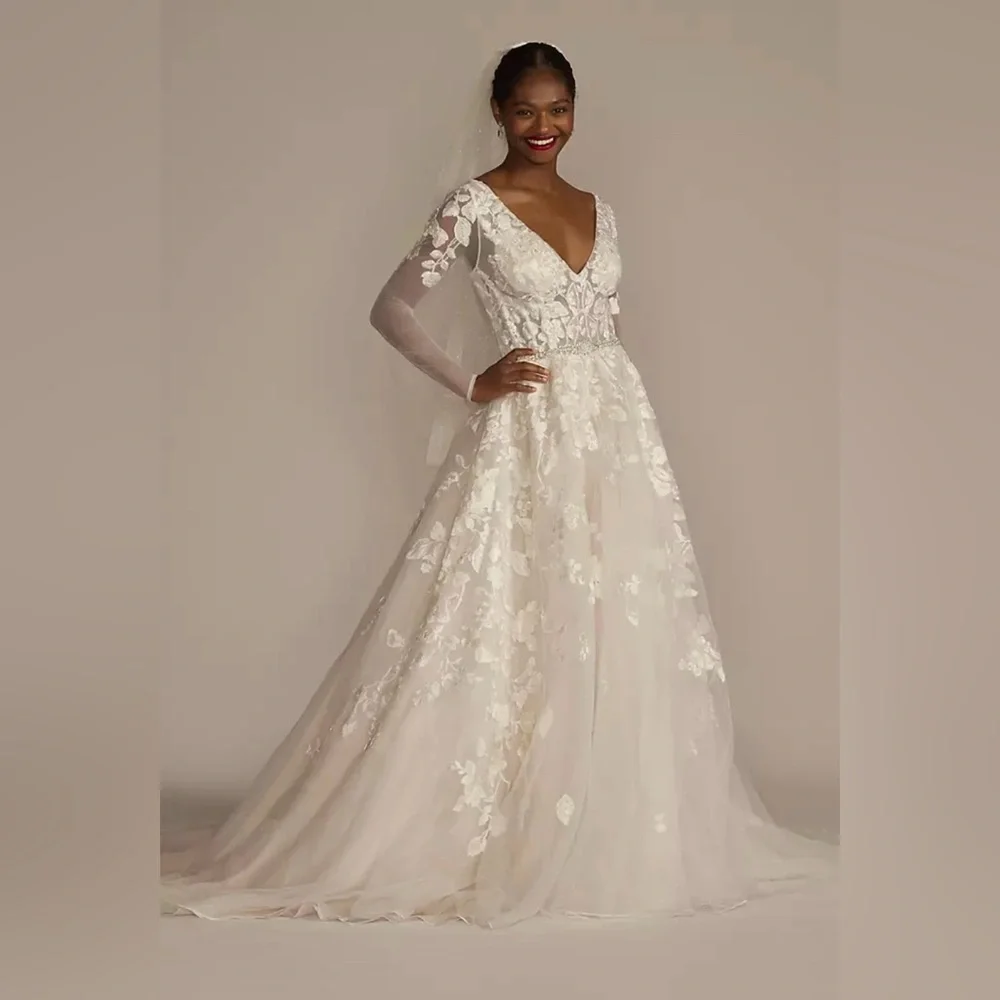 Ivory Wedding Dress by Galina Signature - Picture 1 of 17